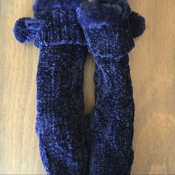 Blue Jane Bleecker slipper socks - Picture 1 of 5